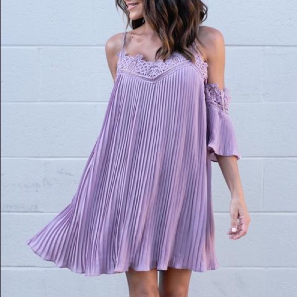 Vici Dolls Pleated Dress